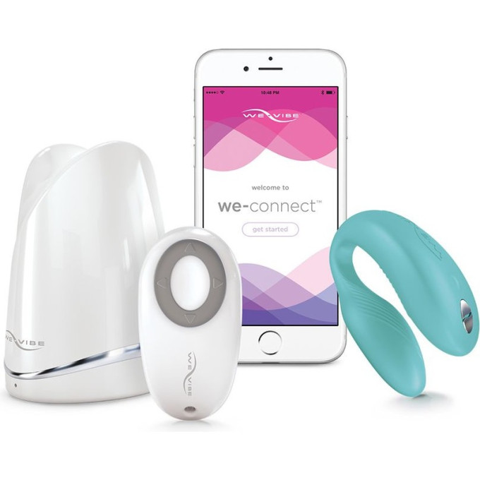 Вибратор для пар WOMANIZER We-Vibe Sync мятный SNSYSG5